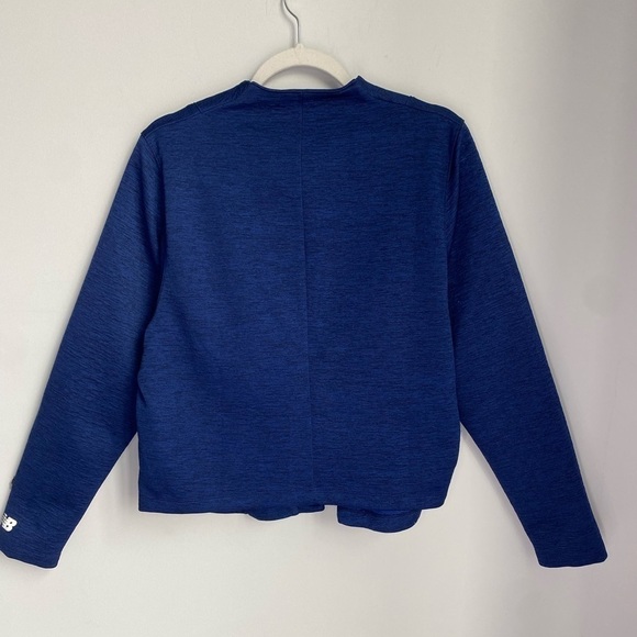 Rare New Balance Isaac Mizrahi Women's Asymmetric Zip Knit Bomber Style Jacket - Picture 6 of 12